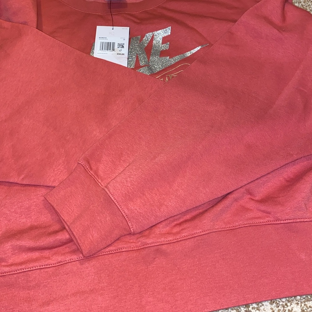 Nike cropped crewneck sweatshirt NWT 2XL - Picture 5 of 11